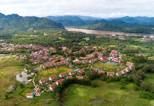 호텔 정원 전경