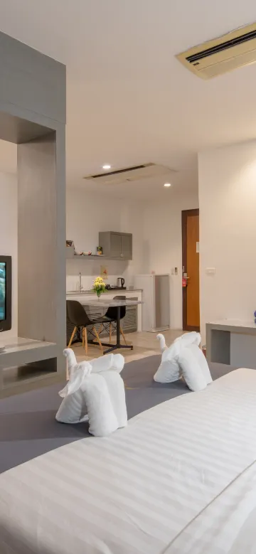 ห้องจูเนียร์สวีทพร้อมระเบียง