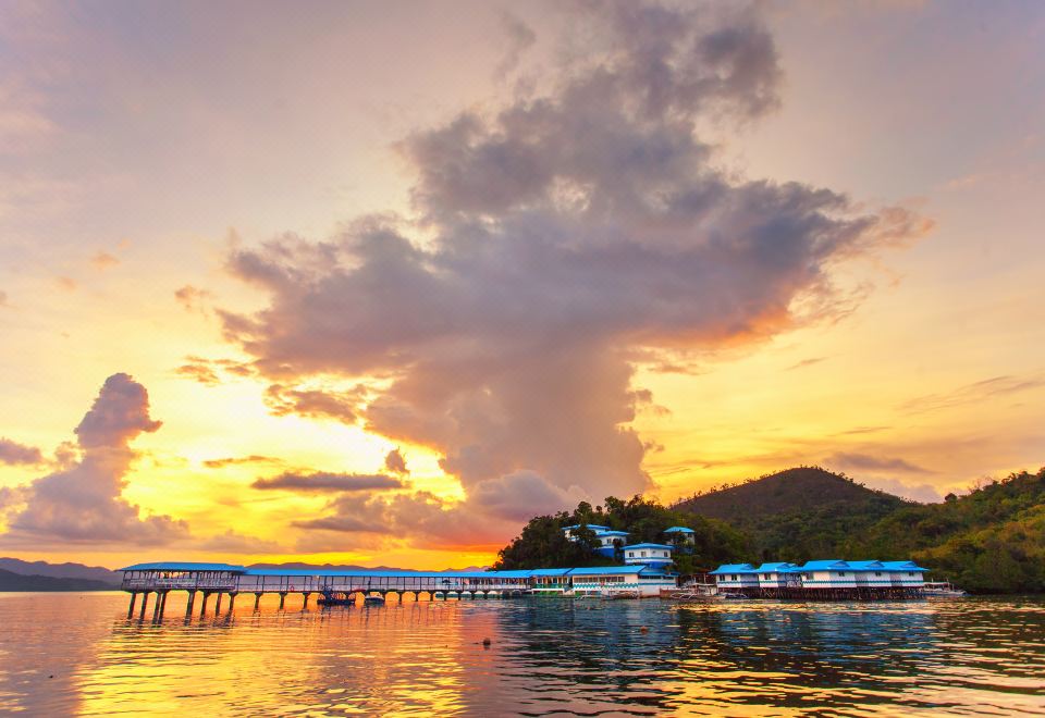 코론 언더워터 가든 리조트 전망