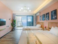 惠东蔚兰海岸度假公寓 - 豪华正面海景标准双床房