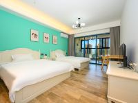 惠东双月湾大海小象度假公寓 - 豪华海景双床房