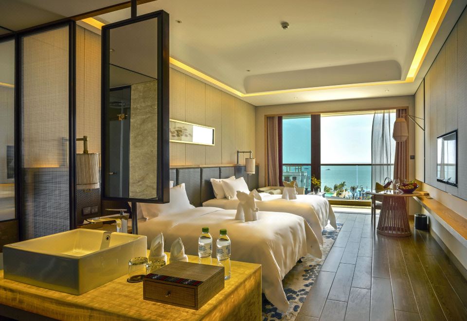 하만 호텔 싼야의 인피니티 풀