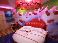 重庆喜欢主题连锁酒店 - 浪漫圆床房
