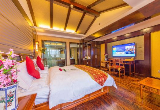 플로랄 호텔 리장 구다오 부티크의 내부 모습