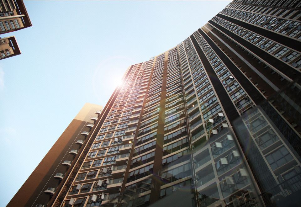 선전 벤네롱 레지던스의 가정적인 느낌의 주방 공간