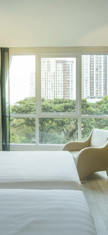 ห้องสุพีเรียร์พร้อมวิวสวนสาธารณะ