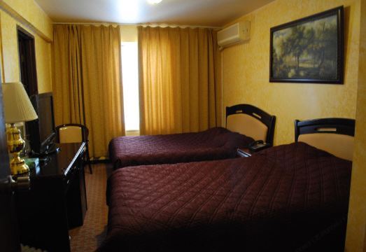 차이나타운 호텔 시카고의 객실 내부