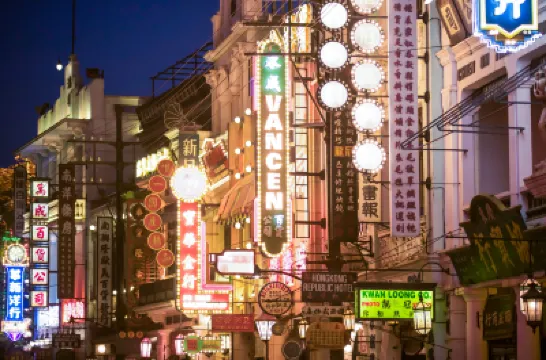 艾爾溫民宿(海口馮小剛映画公社) 觀瀾湖華誼 馮小剛電影公社周辺のホテル