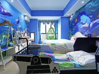 钧玺主题式酒店公寓(广州万达汉溪长隆地铁站店) - 3D海底世界主题双床房