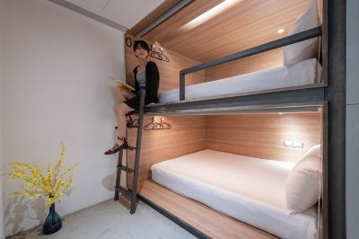 ファミリールーム(共用バスルーム) ボウティ シティ カプセル インの写真