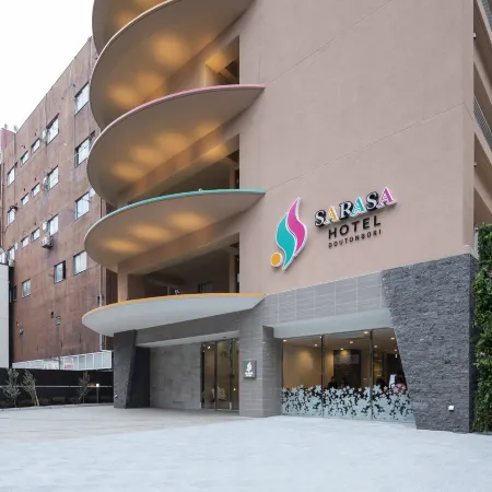 Sarasa Hotel Dotonbori Отели рядом с достопримечательностью «Намба Хатч»