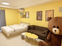 私密空间公寓(廊坊幸福城润园店) - 布朗熊投影主题房