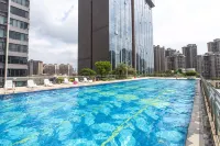 惠州方直亞汀飯店（惠城區金山湖公園店） - 無邊際泳池