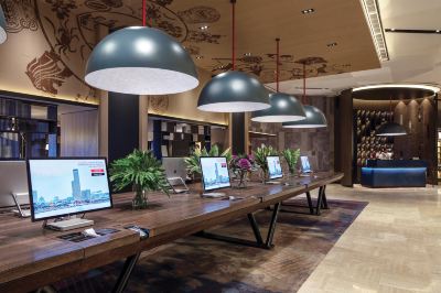 フロントデスク スイソテル ザ スタンフォードの写真