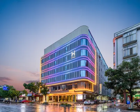 Huanyu Hotel (Lingshan Bus Terminal) Hoteles en Condado de Lingshan