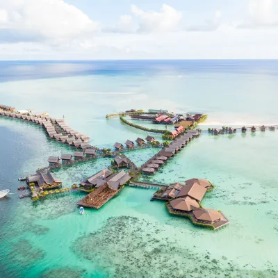 西巴丹卡帕萊潛水度假村 鄰近卡帕萊島的酒店