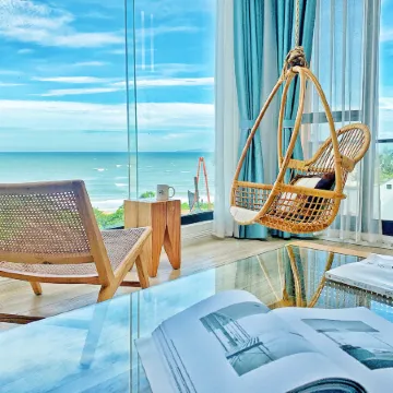 Weizhou Island Muyanxi Seaview Homestay (Wucaitan No.1 Branch) Отели рядом с достопримечательностью «Moon Square»
