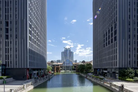 Yinchuan Forest Peninsula Boutique Apartment Отели рядом с достопримечательностью «China University of Mining and Technology Yinchuan College»