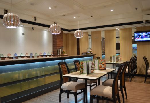 깔끔한 호텔 로비