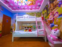 上海儿童梦主题民宿 - 白雪公主亲子上下双床滑梯房