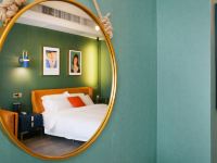 Soft bed设计师公寓(西安文理学院店) - ins风复古浪漫巴黎大床房