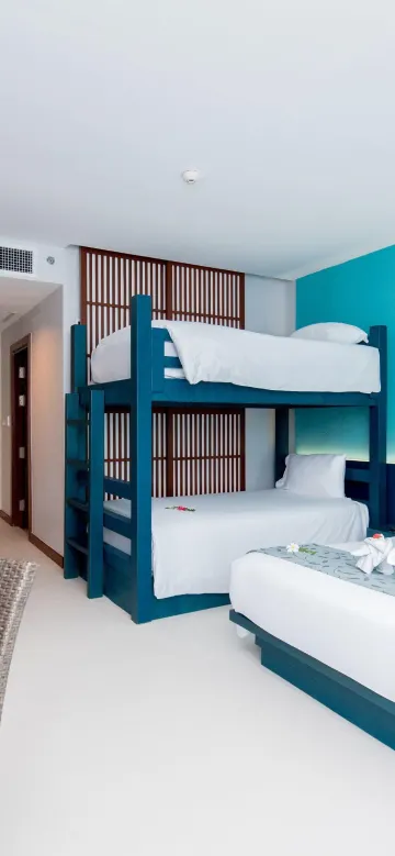 ห้องแฟมิลี่สวีท เตียงคิงไซส์ เตียงสองชั้น