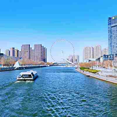 天津海河假日飯店（天津之眼店） Hotel Exterior