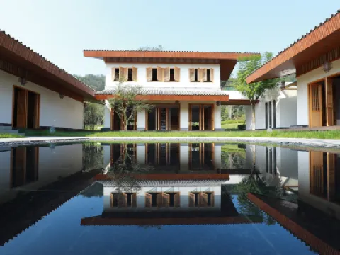 崇州璞蓮山酒店 鄰近十里梅林的酒店