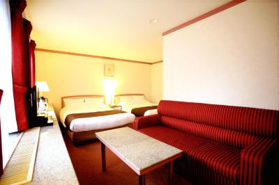 デラックスツインルーム アローホテルイン心斎橋の写真