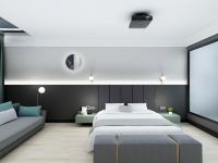 柴印未来酒店(佛山陶瓷总部店) - 投影未来大床房