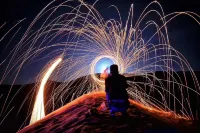 Dunhuang Sandbox Camp Desert Camping