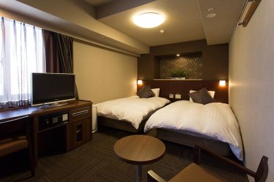 ツインルーム(禁煙) 天然温泉 六花の湯 ドーミーイン熊本の写真