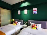 成都华人易居酒店公寓 - 舒适北欧一室单床房