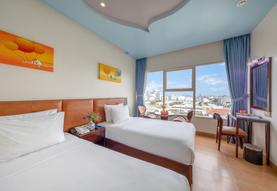 ANFADA Hotel 루프탑 인피니티 풀 전경