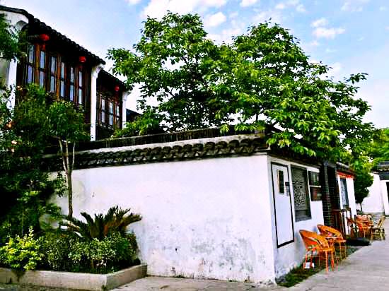 Shiyuan Inn의 아름다운 정원