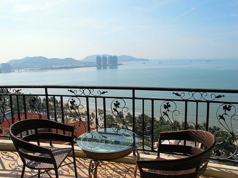 싼야만 해변 전경