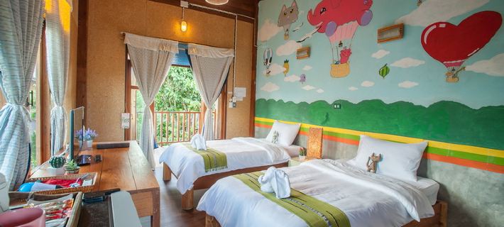 Baan Chokdee Pai Resort Hotels in Pai