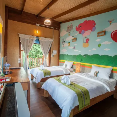 บ้านโชคดี ปาย รีสอร์ท โรงแรมใกล้มูลนิธิ Conserve Natural Forests