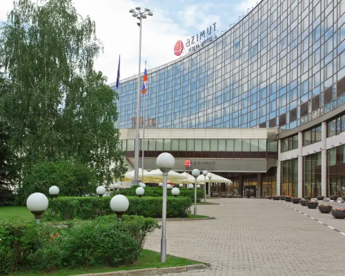 AZIMUT City Hotel Olympic Moscow (АЗИМУТ Сити Отель Олимпик) Отели рядом с достопримечательностью ««Халяль»»