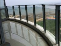 东戴河上岛时光海景公寓 - 完美海景套房露台