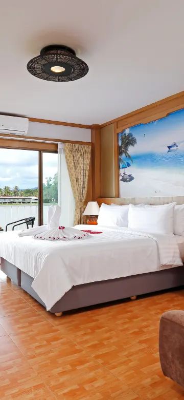 ห้องดีลักซ์พร้อมวิวลากูน