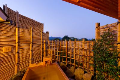 露天風呂付ツイン 京都 嵐山温泉 花伝抄（かでんしょう）の写真