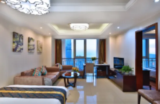 โรงแรมอพาร์ตเมนต์วิวทะเลยวี่หลัน (ศูนย์การค้าปันเตาและศูนย์พายเรือโอลิมปิก ชิงเต่า ศูนย์รถไฟจีน)