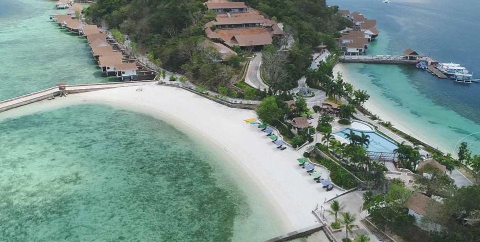 선라이트 에코 투어리즘 아일랜드 리조트의 객실 내부