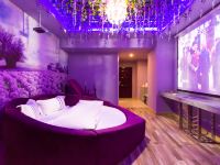 银川威斯特公寓酒店 - 紫色境恋电动床房