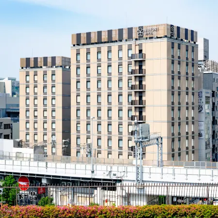 Hiyori Hotel Osaka Namba Station Отели рядом с достопримечательностью «Торговый центр Namba Parks»