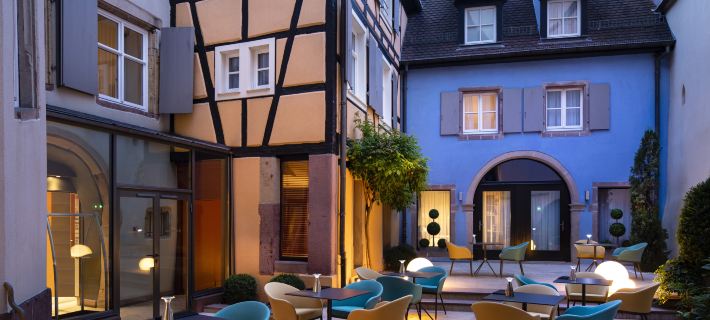 Hotel le Colombier Отели в г. Кольмар