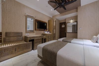 スーパーデラックスルーム(ダブルまたはツイン)(空港送迎付) ホテル オーシャン グランド アット フルマーレの写真