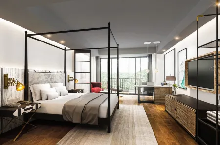 Country Garden Phoenix Hot Spring Hotel,Xianning Отели рядом с достопримечательностью «Taiyi Statue of God»