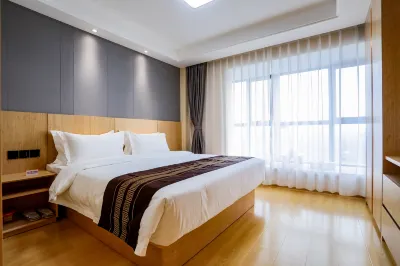 Sweetome Serviced Apartment (Jinan Daming Lake Beimen) Hotels in Long-distance Bus Station, Luokou Commercial Area